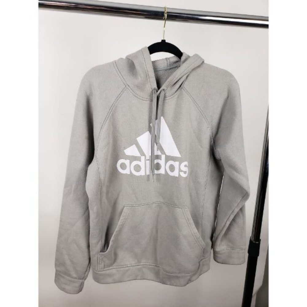 Adidas Gray Long Sleeve Hoodie